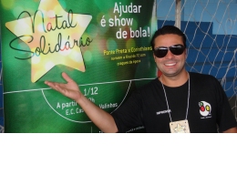 Evento no Natal Solidrio de Valinhos recebeu ex-jogadores de Ponte e Corinthians
